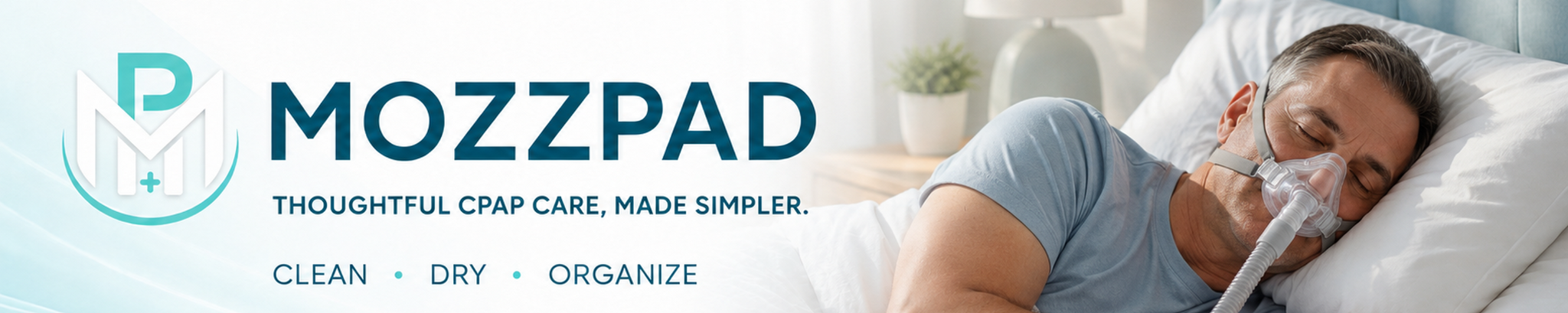 MOZZPAD — Thoughtful CPAP care, made simpler