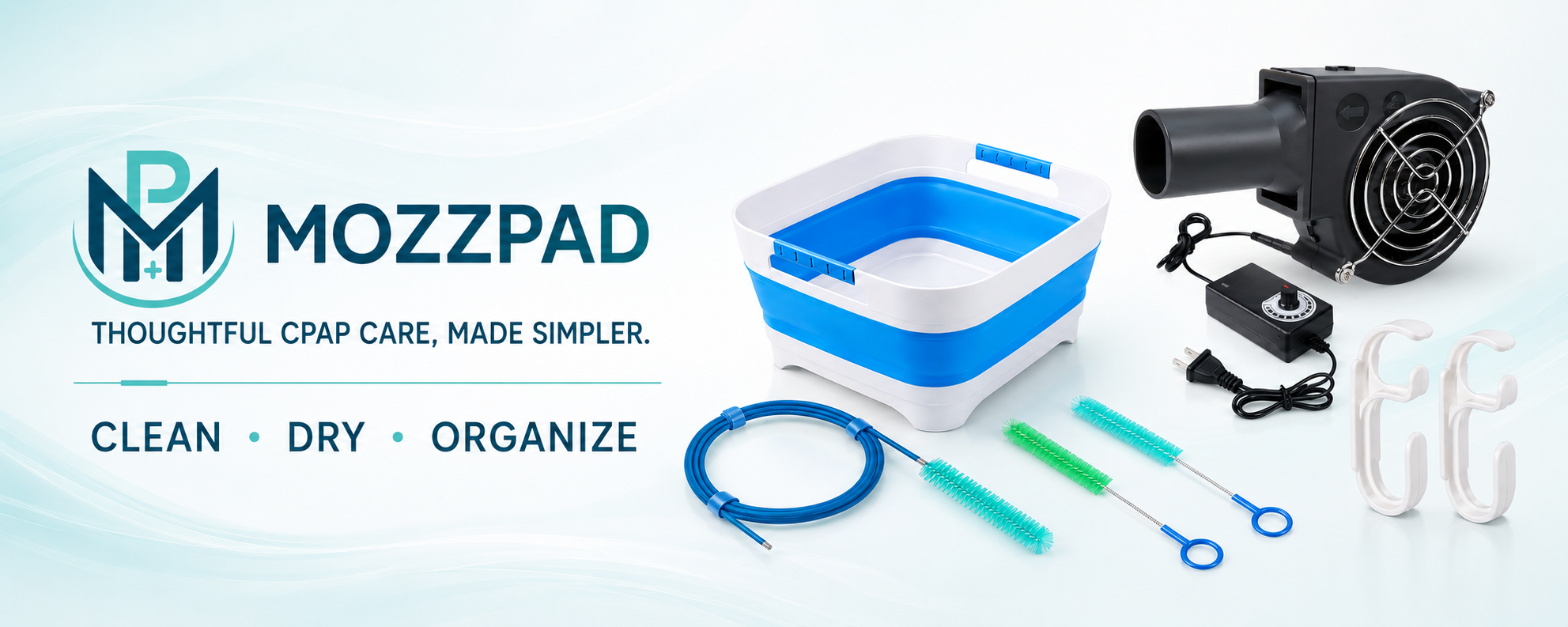 MOZZPAD CPAP cleaning and drying system